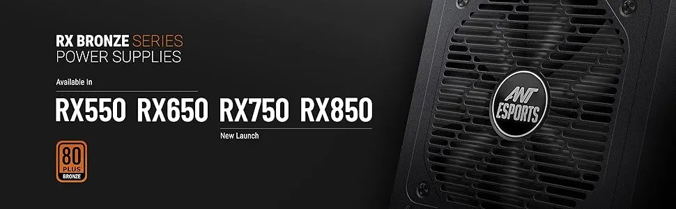 Ant Esports RX750 80 Plus Bronze Gaming Power Supply overview 5