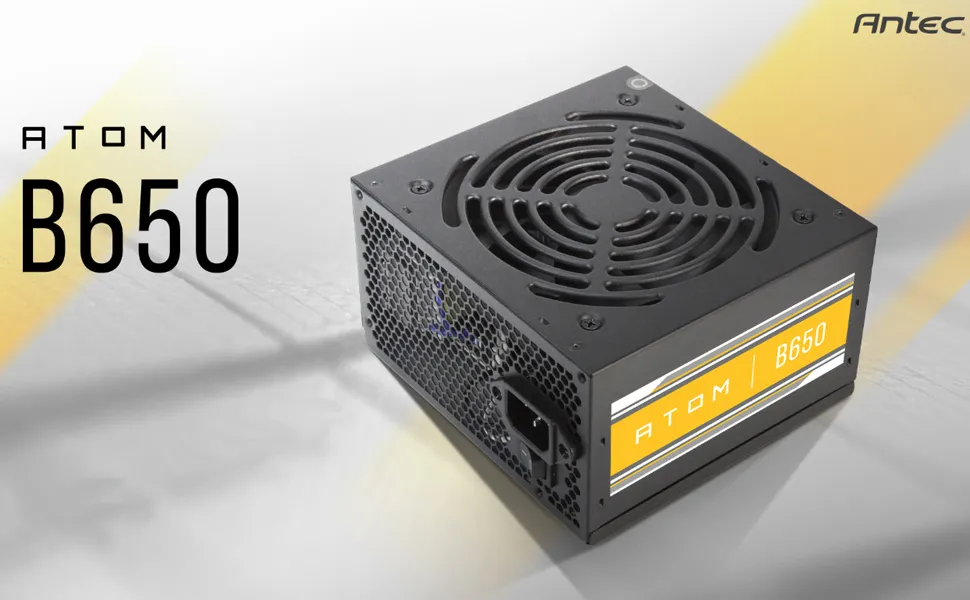 Antec ATOM B650 650 Watt 80 Plus Bronze Certification overview 1