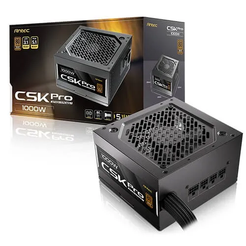 Antec CSK PRO ATX3.1 1000 Watt 80 Plus Bronze Power Supply