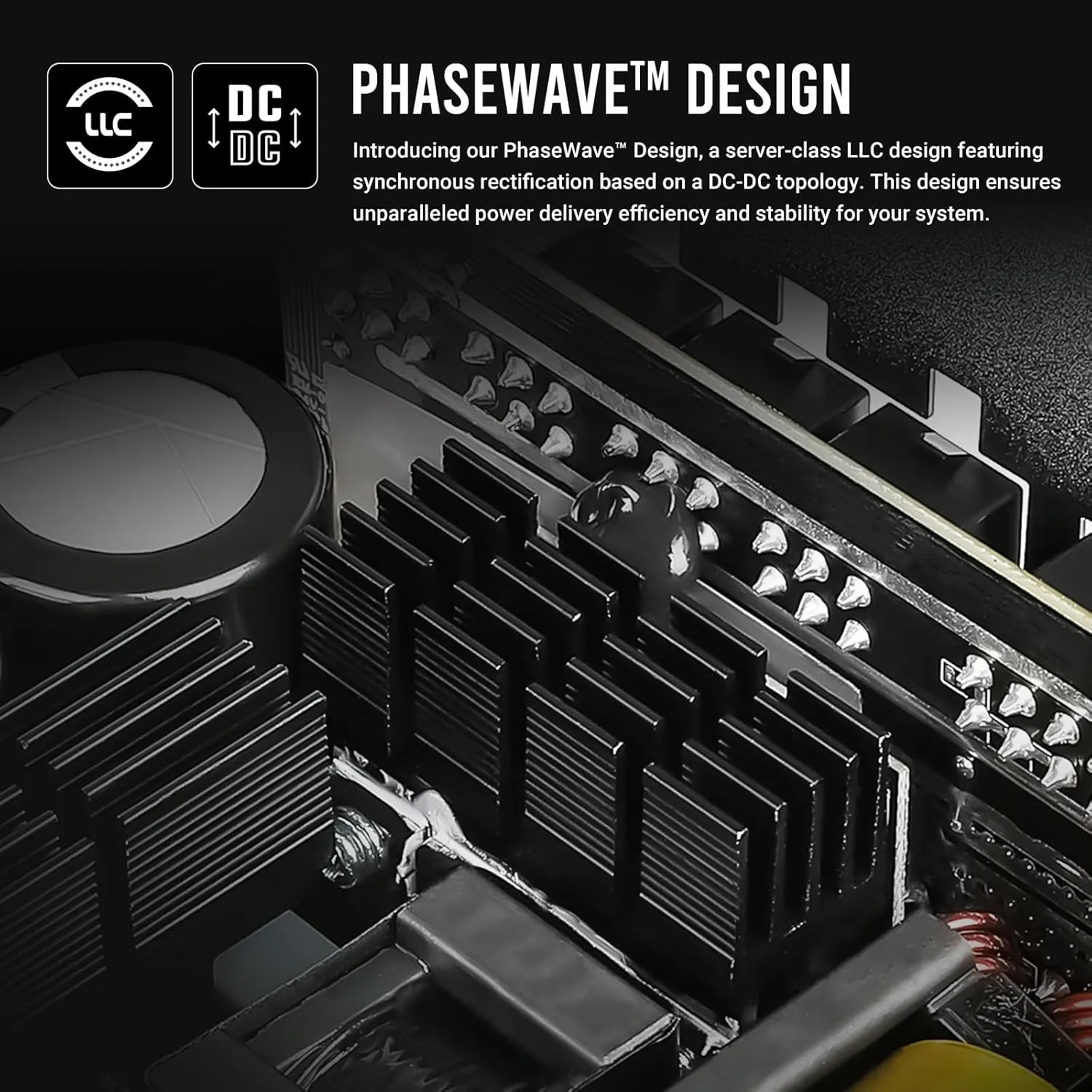 Antec NE1000G M ATX 3.0 80 Plus Gold SMPS overview 3