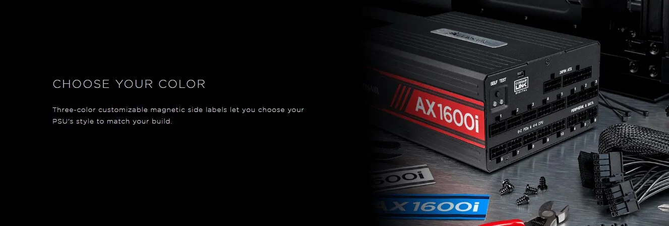Corsair AX1600i Digital ATX Power Supply overview 8