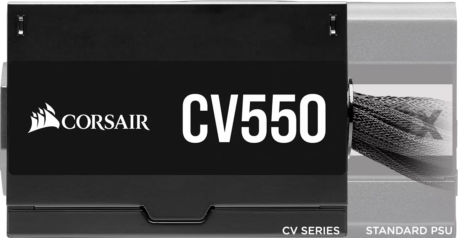 Corsair CV550 550 Watt 80 Plus Bronze SMPS overview 3