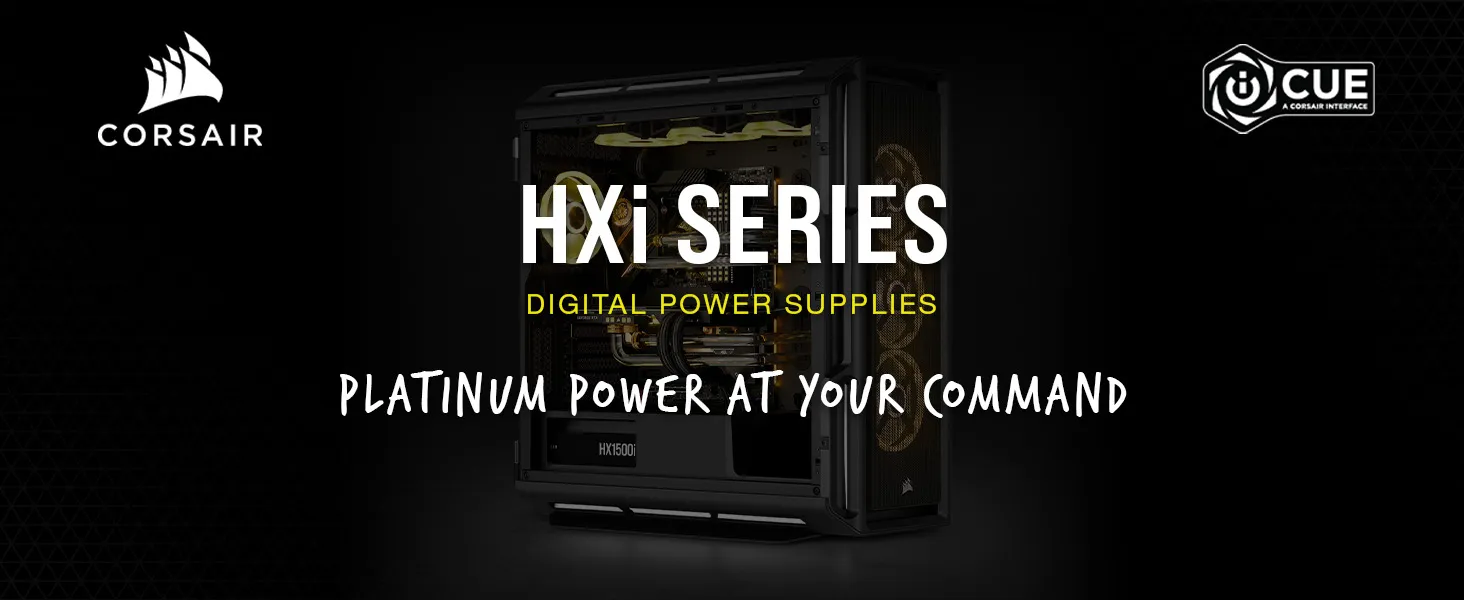 Corsair HX1500i Fully Modular Ultra-Low Noise Platinum ATX 1500 Watt PC Power Supply overview 1