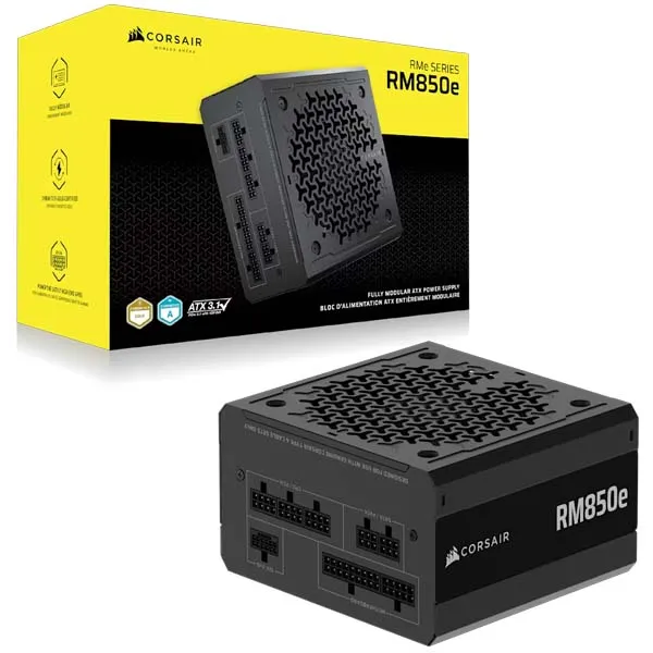Corsair RMe Series RM850e Fully Modular Low-Noise ATX Power Supply (CP-9020296-IN)