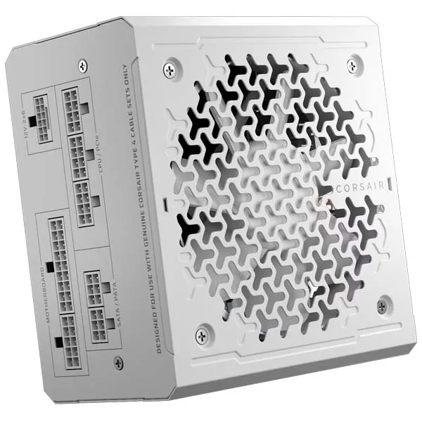 Corsair RMe Series RM850e Fully Modular Low-Noise ATX Power Supply White (CP-9020293-IN)