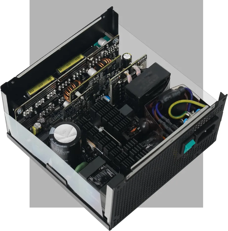DEEPCOOL Gamer Strom PN1000M 1000W 80 Plus Gold Fully Modular ATX 3.1 Power Supply overview 2