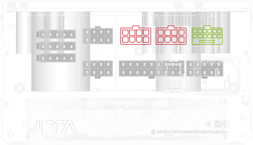 FSP VITA GM 750W Fully Modular 80 Plus Gold overview 1