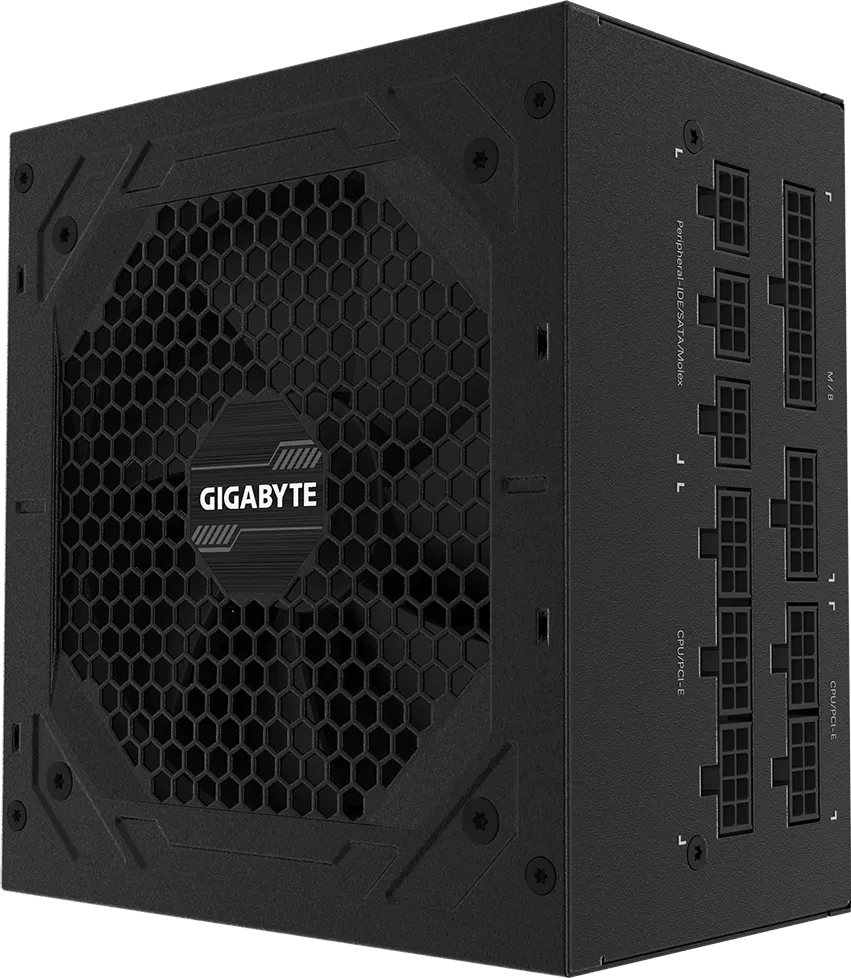 Gigabyte P750GM 80 Plus Gold SMPS MODULAR overview 1