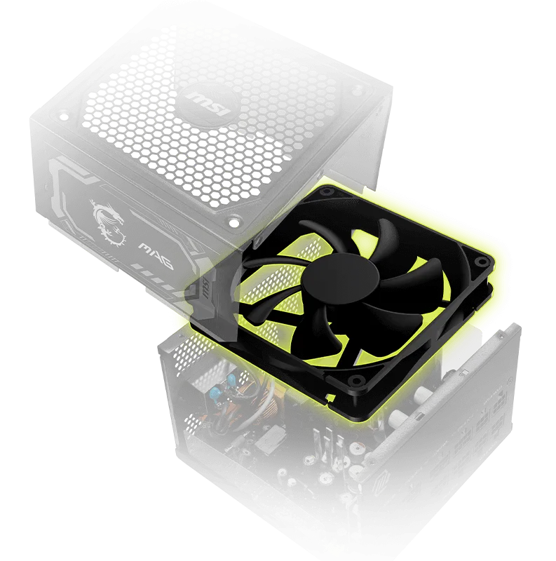 MSI MAG A1250GL PCIE5 1250W 80 PLUS Gold Modular Power Supply overview 5