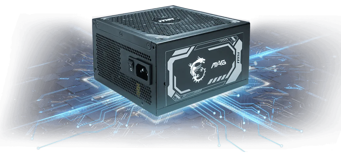 MSI MAG A1250GL PCIE5 1250W 80 PLUS Gold Modular Power Supply overview 6