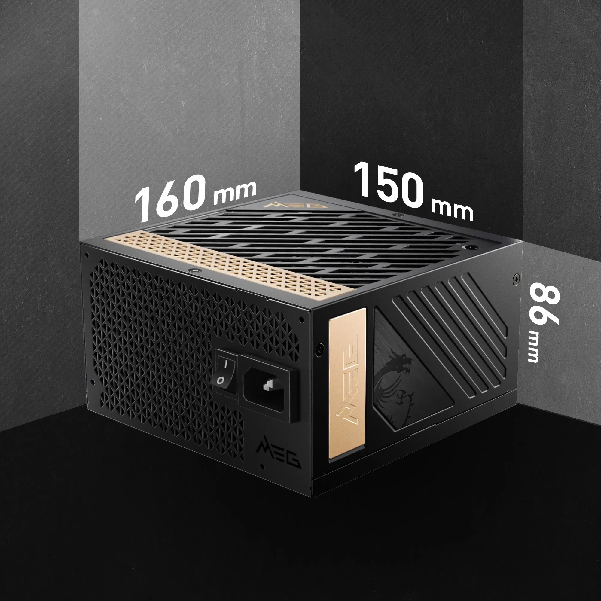 MSI MEG Ai1300P PCIE5 1300 Watt 80 Plus Platinum SMPS overview 7