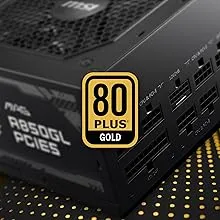 MSI Mag A850GL PCIE5.1 ATX 3.1 Gold Fully Modular SMPS overview 4