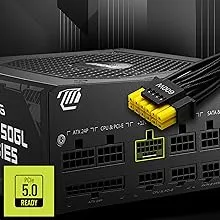 MSI Mag A850GL PCIE5.1 ATX 3.1 Gold Fully Modular SMPS overview 5