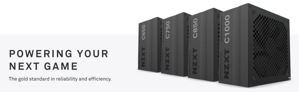 Nzxt C1000 1000 Watt 80 Plus Gold SMPS overview 2