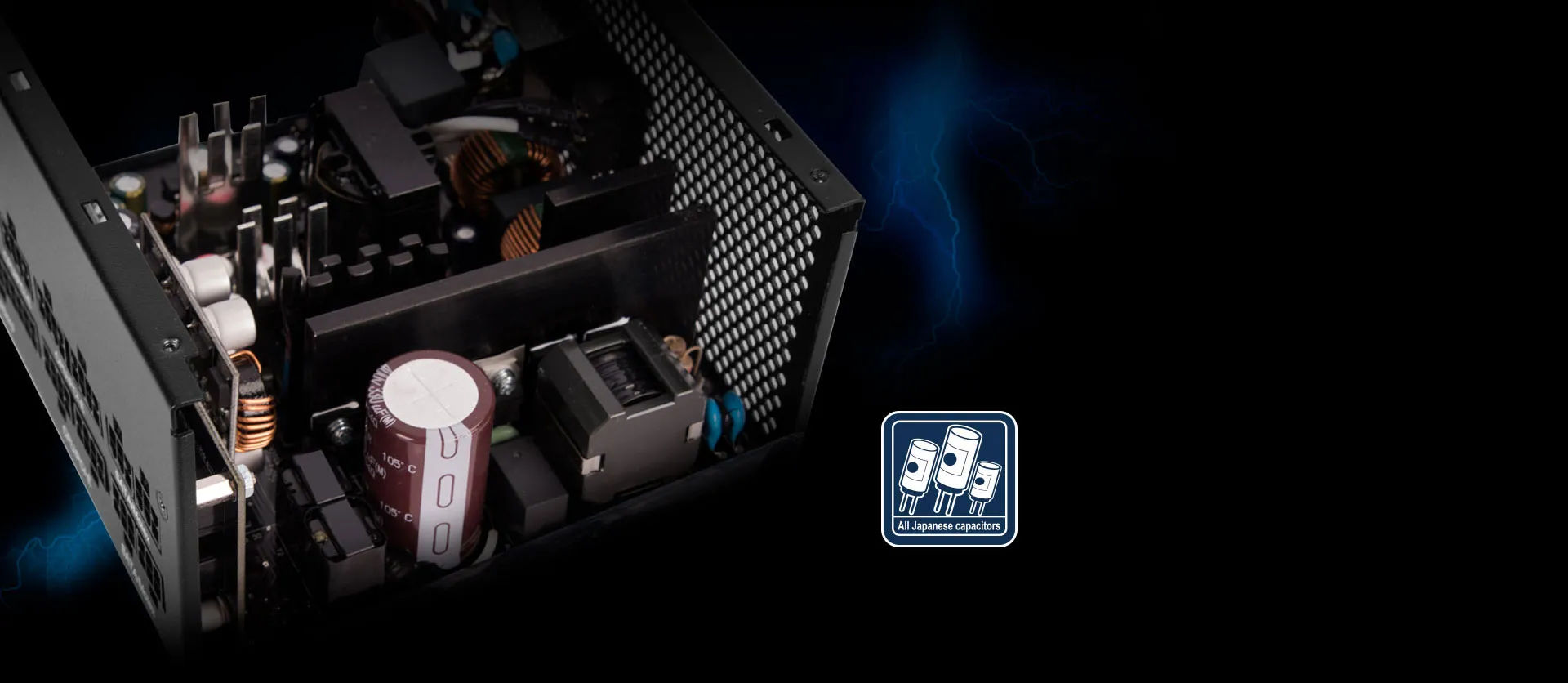 SilverStone DA750 Gold 80 PLUS Gold 750W fully modular ATX power supply overview 4