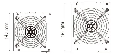 SilverStone ST1200-PTS 1200 Watt 80 Plus Platinum SMPS overview 4