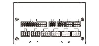 SilverStone ST1200-PTS 1200 Watt 80 Plus Platinum SMPS overview 5
