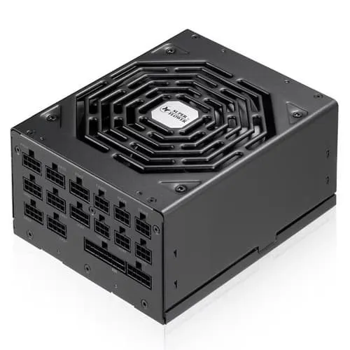 Super Flower Leadex Platinum SE 1200W 80+ Platinum, 10 Years Warranty, ECO Fanless & Silent Mode, Full Flat Ribbon Modular Power Supply, Dual Ball Bearing Fan, SF-1200F14MP V2