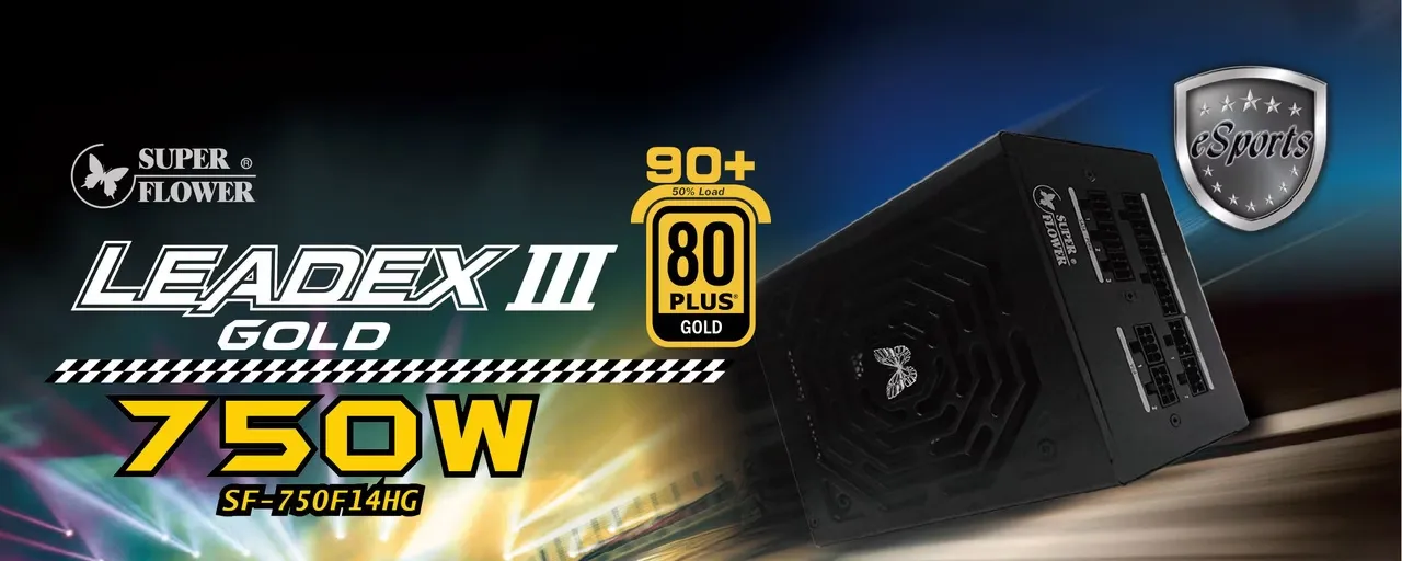 SuperFlower Leadex III 80+ Gold 750W Fully Modular Power Supply overview 1