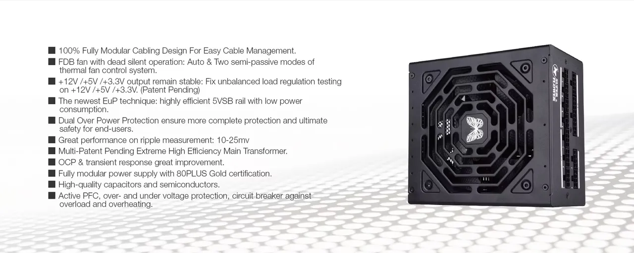 SuperFlower Leadex III 80+ Gold 750W Fully Modular Power Supply overview 2