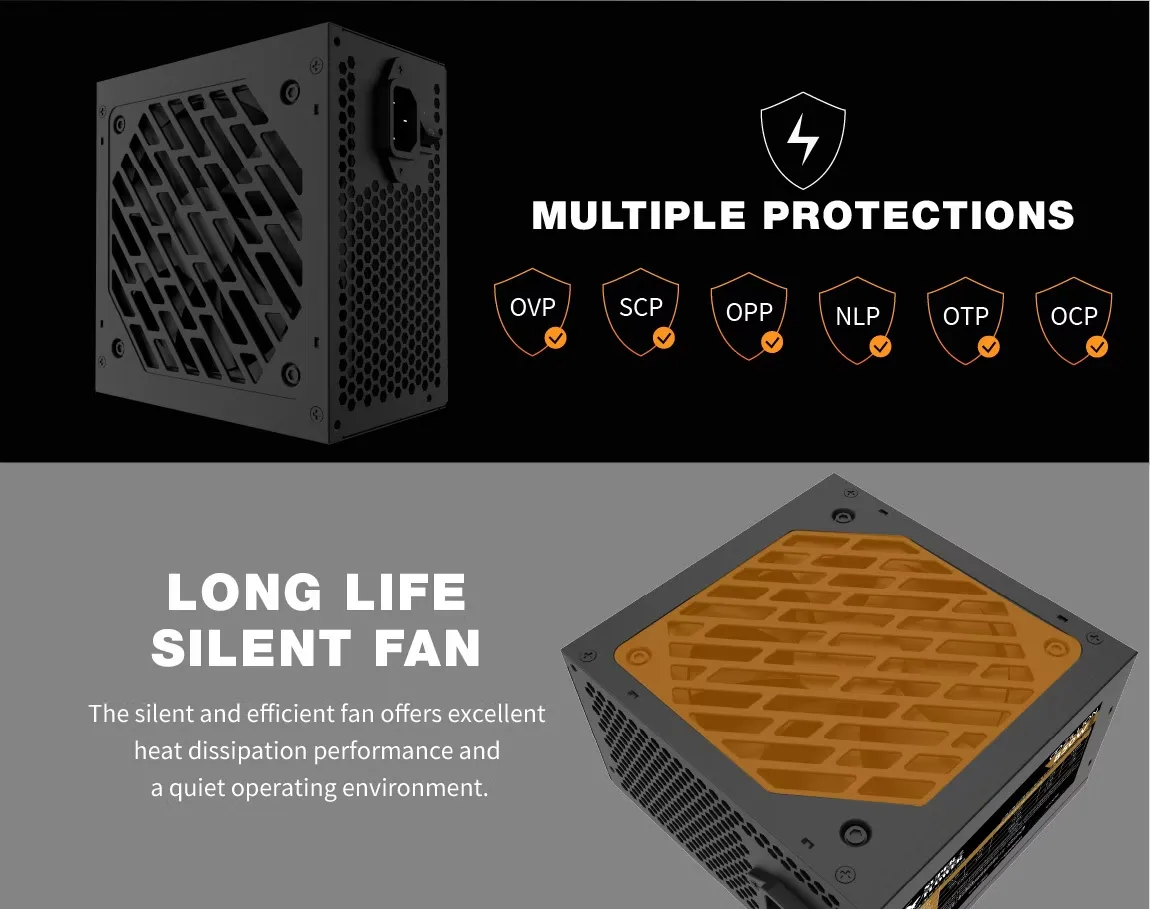 SuperFlower ZILLION DB 80+ Bronze 750W ATX3.1 Power Supply overview 3