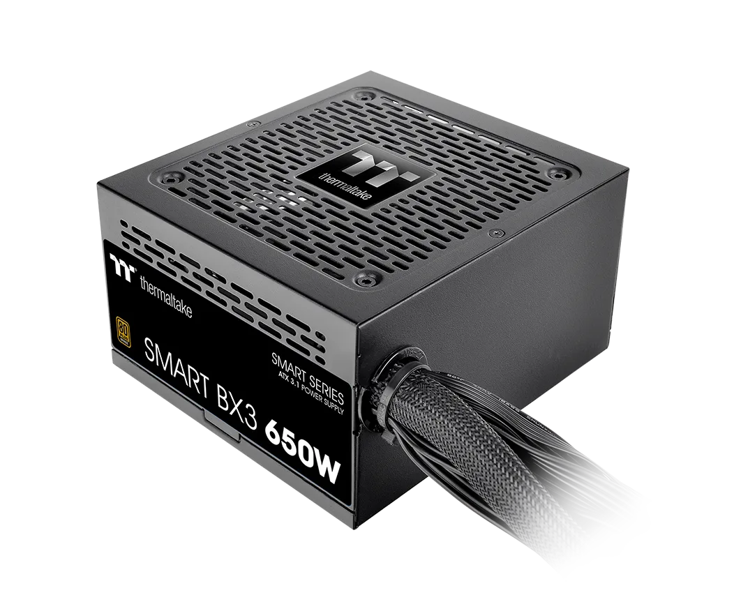 Thermaltake Smart BX3 650W 80 Plus Bronze ATX 3.1 Power Supply overview 1
