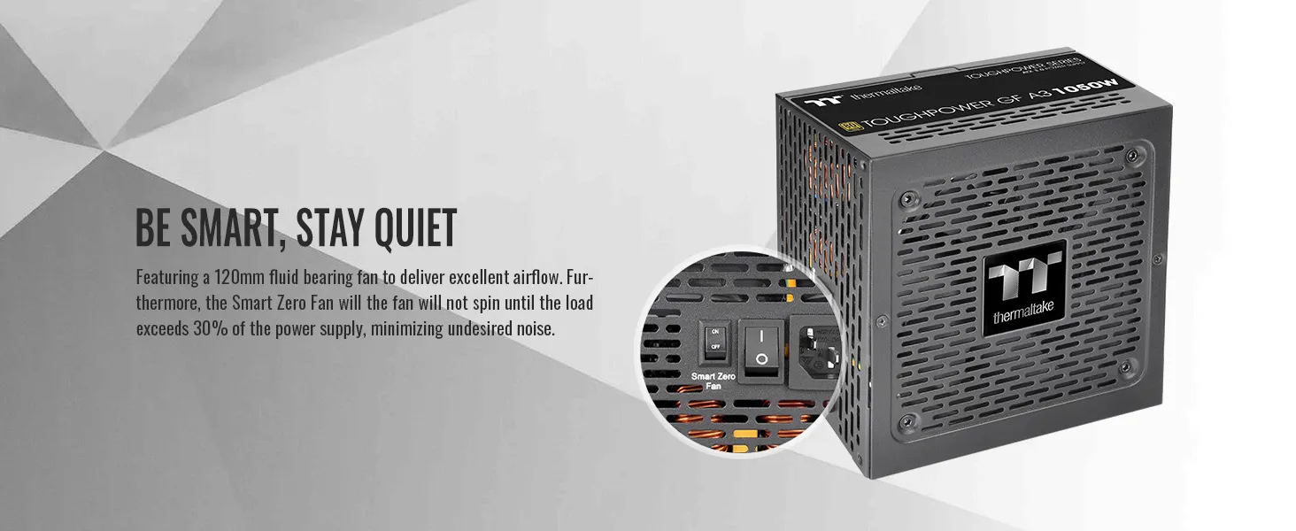 Thermaltake ToughPower GF A3 80 PLUS Gold 1050W Power Supply overview 5