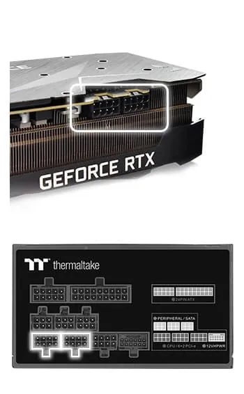 Thermaltake Toughpower GF A3 850 Watt 80 Plus Gold ATX 3.0 SMPS overview 5