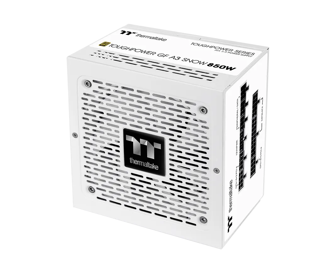 Thermaltake Toughpower GF A3 Snow Edition 850W 80 Plus Gold Full Modular ATX 3.0 Power Supply overview 2