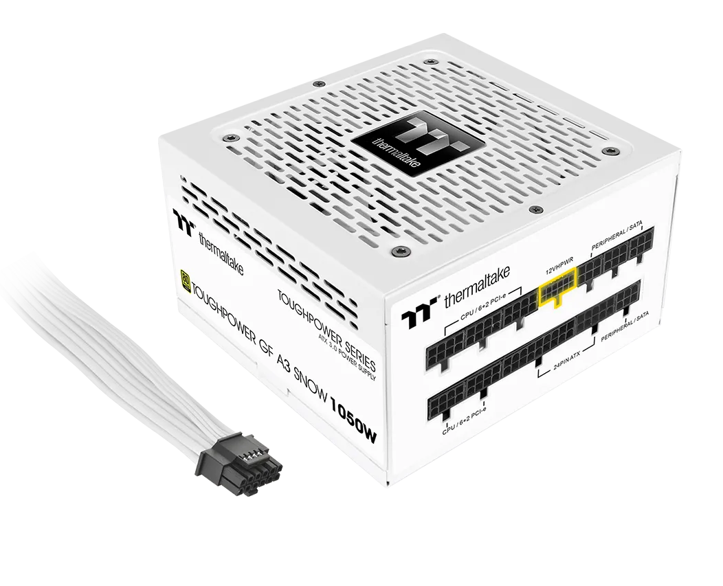 Thermaltake Toughpower GF A3 Snow White 1050W ATX 3.1 Fully Modular Smps overview 3