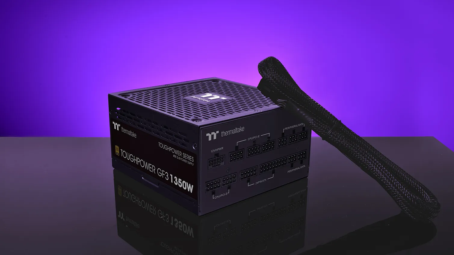 Thermaltake Toughpower GF3 1350 Watt 80 Plus Gold ATX 3.0 SMPS overview 1