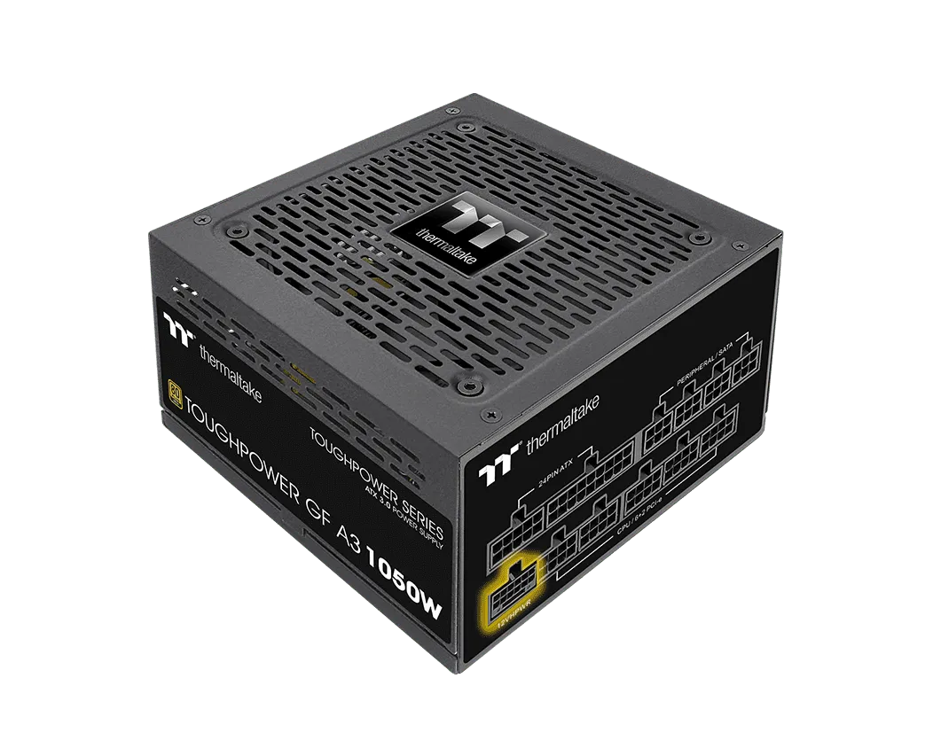 Thermaltake Toughpower GF3 A3 1050 Watt 80 Plus Gold ATX 3.0 SMPS overview 1