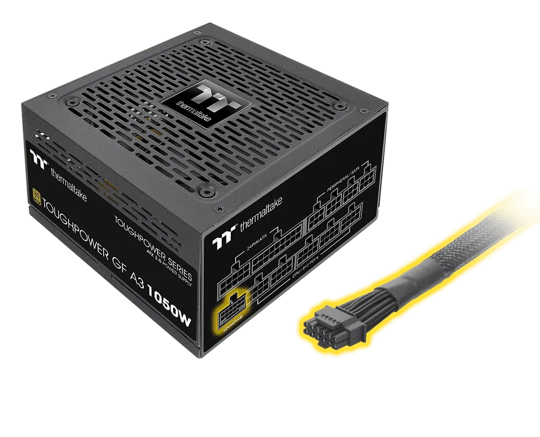 Thermaltake Toughpower GF3 A3 1050 Watt 80 Plus Gold ATX 3.0 SMPS overview 3