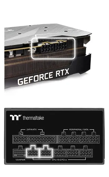 Thermaltake Toughpower GF3 A3 1200 Watt 80 Plus Gold ATX 3.0 SMPS overview 15