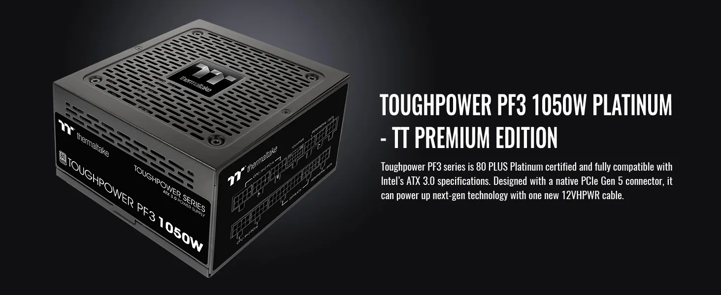 Thermaltake Toughpower PF3 1050W 80 PLUS Platinum Power Supply overview 17