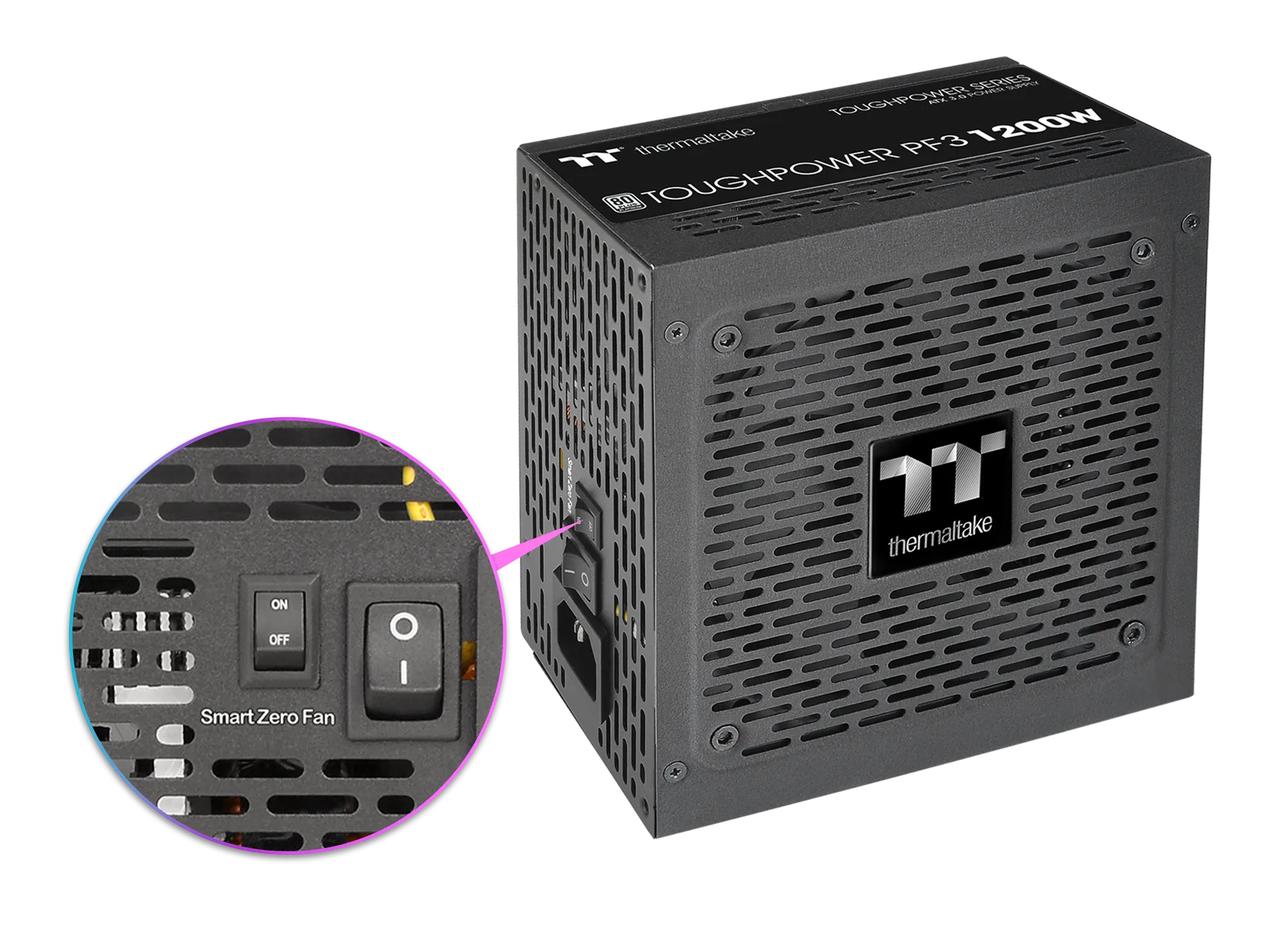 Thermaltake Toughpower PF3 1200W 80 Plus Platinum Fully Modular ATX 3.0 Power Supply overview 7