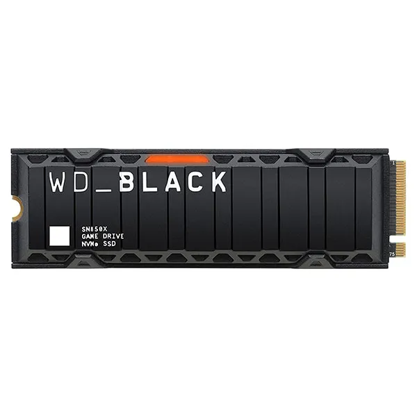 Western Digital Black SN850X 2TB M.2 NVMe Gen4 SSD (with Heatsink)