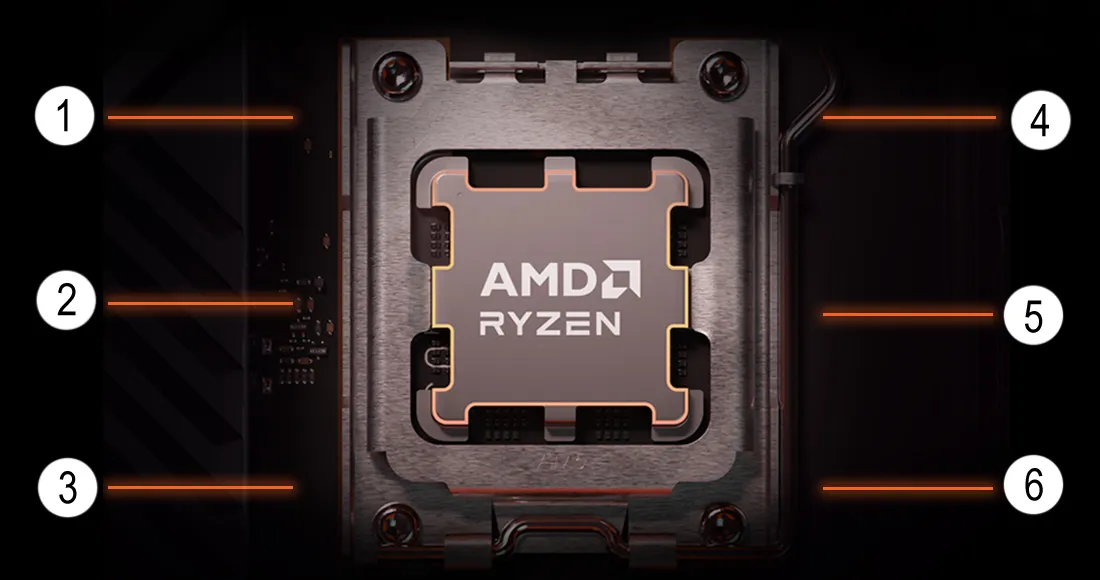 AMD Ryzen 9 9950X AM5 Desktop Processor (5.7 GHz / 16 Cores / 32 Threads) overview 6