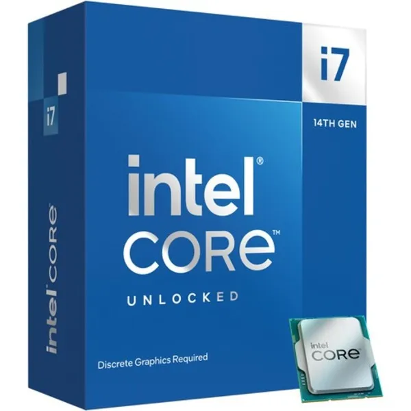 Intel Core i7-14700KF LGA1700 Desktop Processor (5.6 GHz / 20 Cores / 28 Threads)