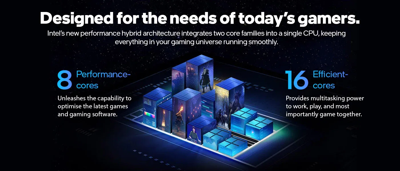 Intel Core i9-13900KF LGA1700 Desktop Processor (5.80 GHz / 24 Cores / 32 Threads) overview 2