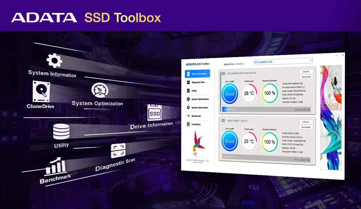 ADATA 2TB Legend 860 M.2 2280 PCIe4 NVMe Gen4 SSD overview 7