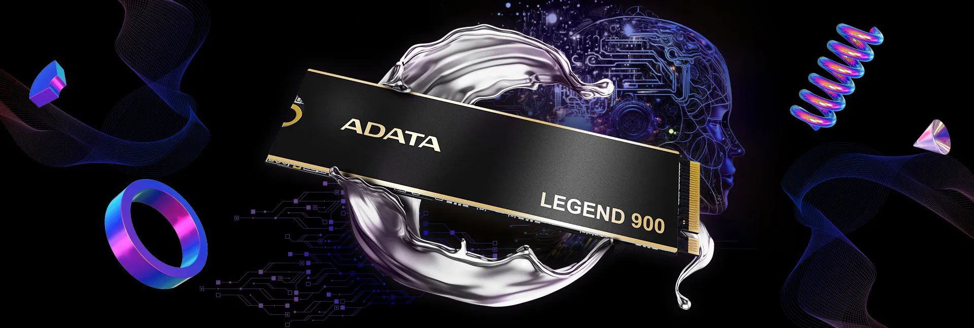 ADATA LEGEND 900 512GB PCIe Gen4 x4 M.2 2280 SSD overview 1