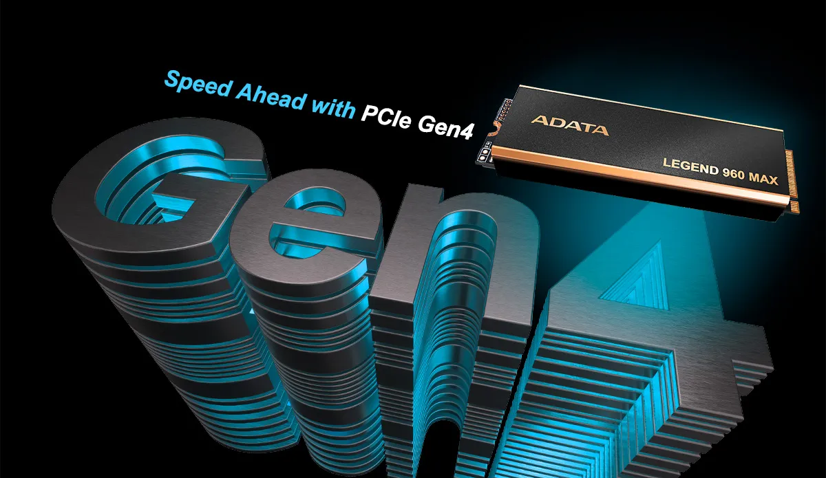 ADATA LEGEND 960 MAX 1TB PCIe Gen4 x4 M.2 2280 3D NAND SSD (ALEG-960M-1TCS) overview 3