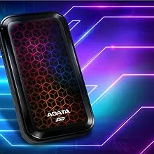 ADATA RGB SE770G 1TB USB3.2 Type-C Fast Transfer Gaming and Personal External SSD overview 5