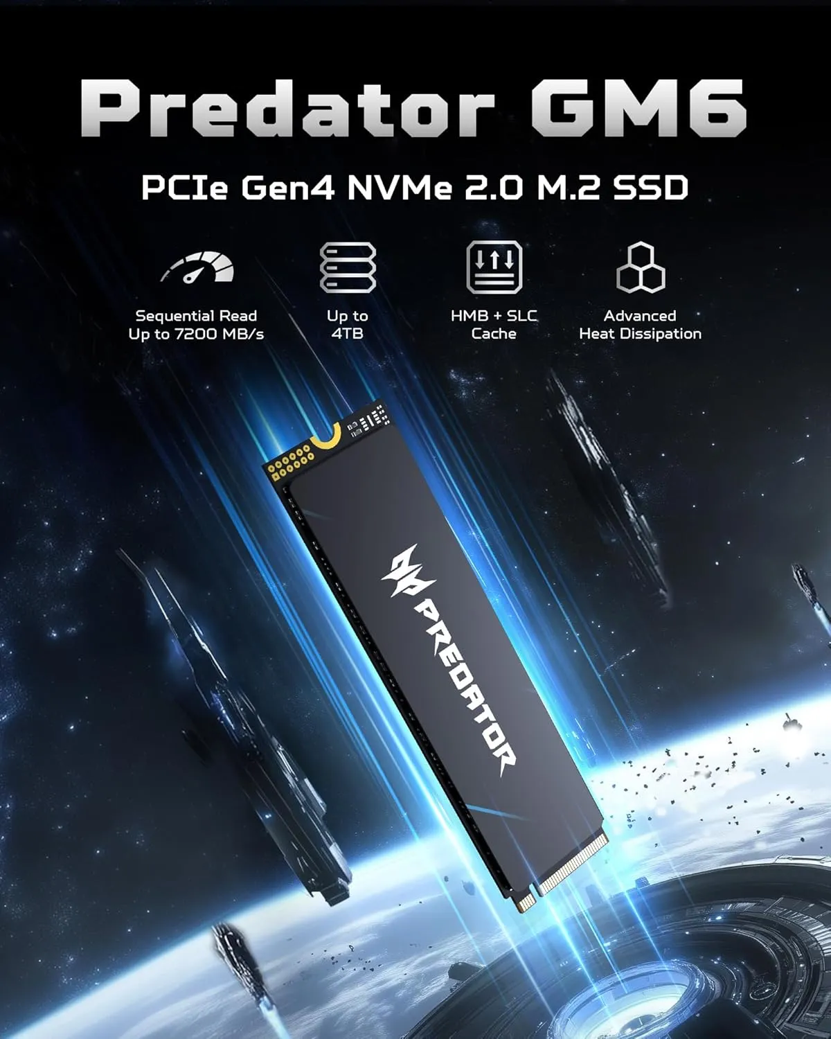 Acer Predator GM6 1TB NVMe Gen4 SSD overview 1