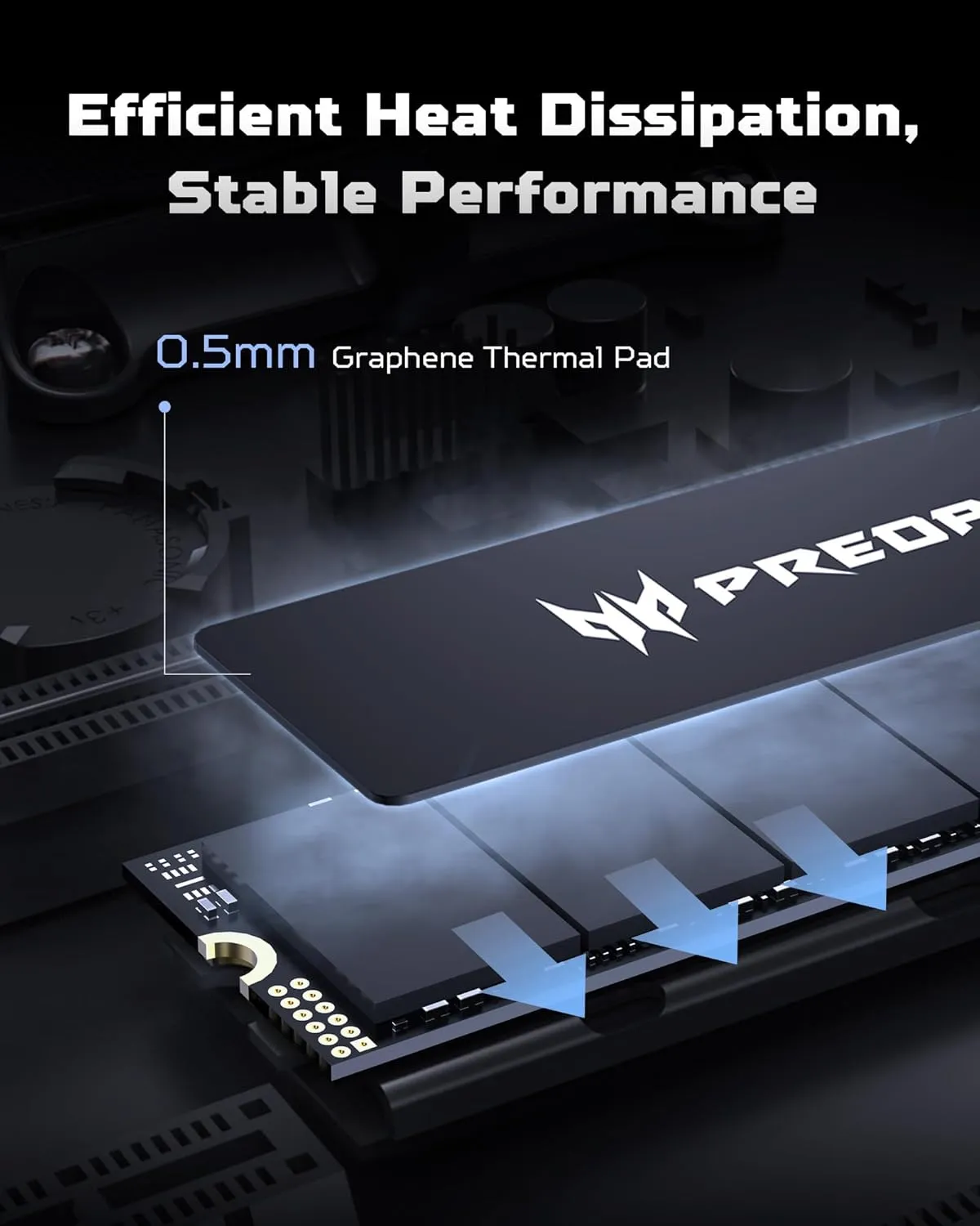 Acer Predator GM6 2TB M.2 2280 PCIe Gen4x4 NVMe 2.0 SSD overview 3