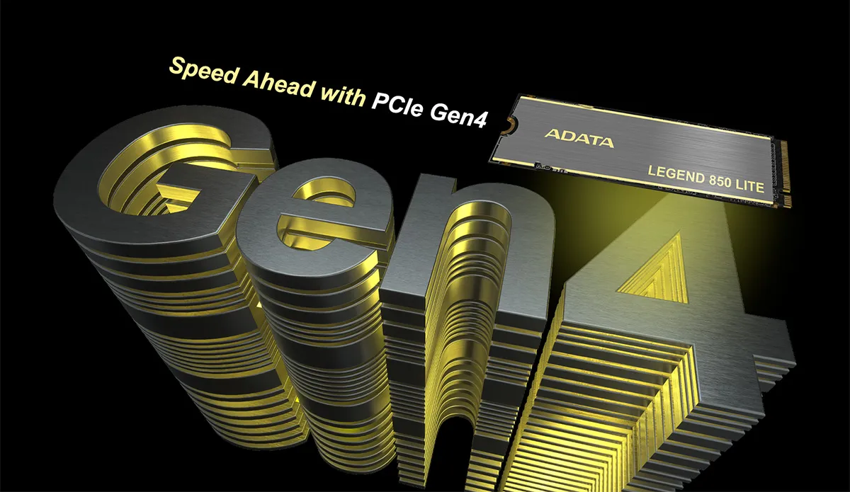 Adata Legend 850 Lite 1000GB M.2 NVMe Gen4 Internal SSD overview 1