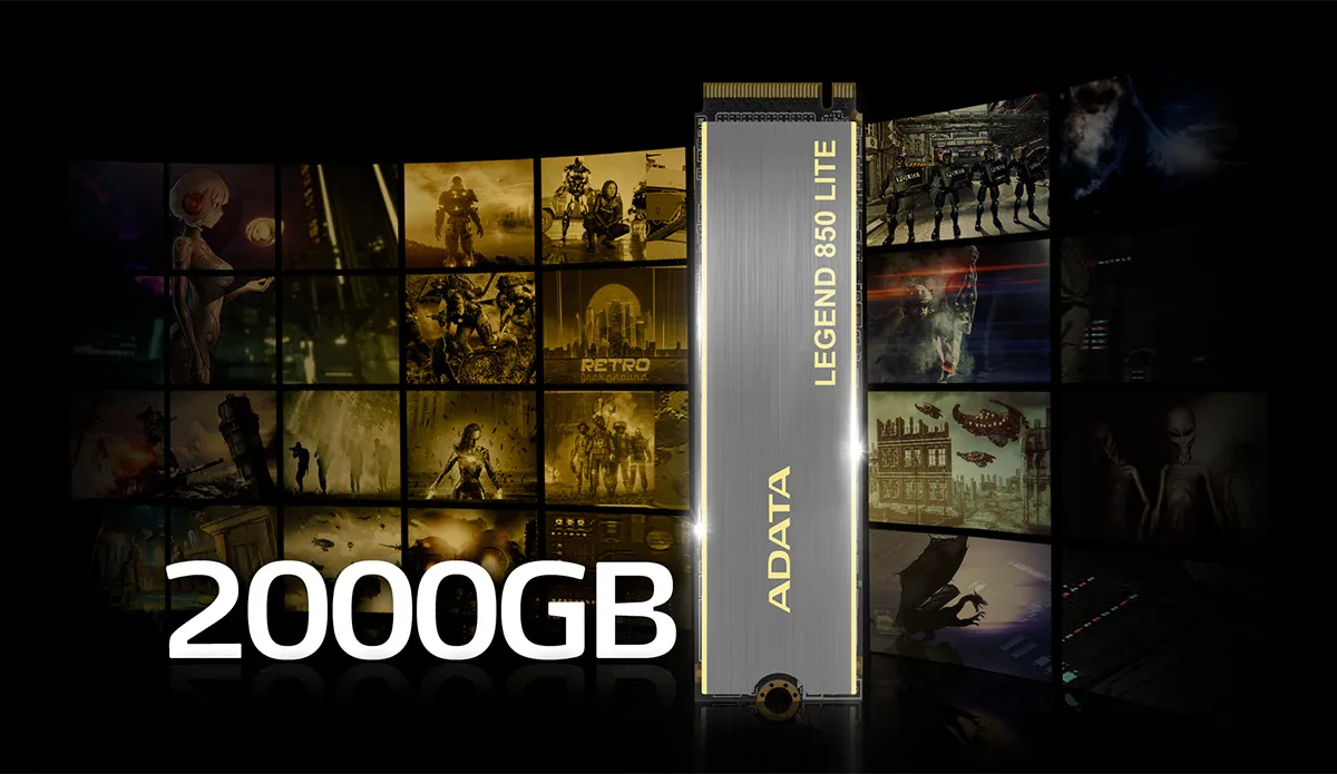 Adata Legend 850 Lite 1000GB M.2 NVMe Gen4 Internal SSD overview 4