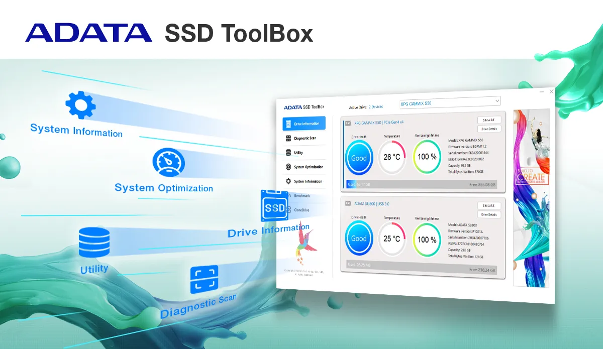 Adata Legend 850 Lite 1000GB M.2 NVMe Gen4 Internal SSD overview 8
