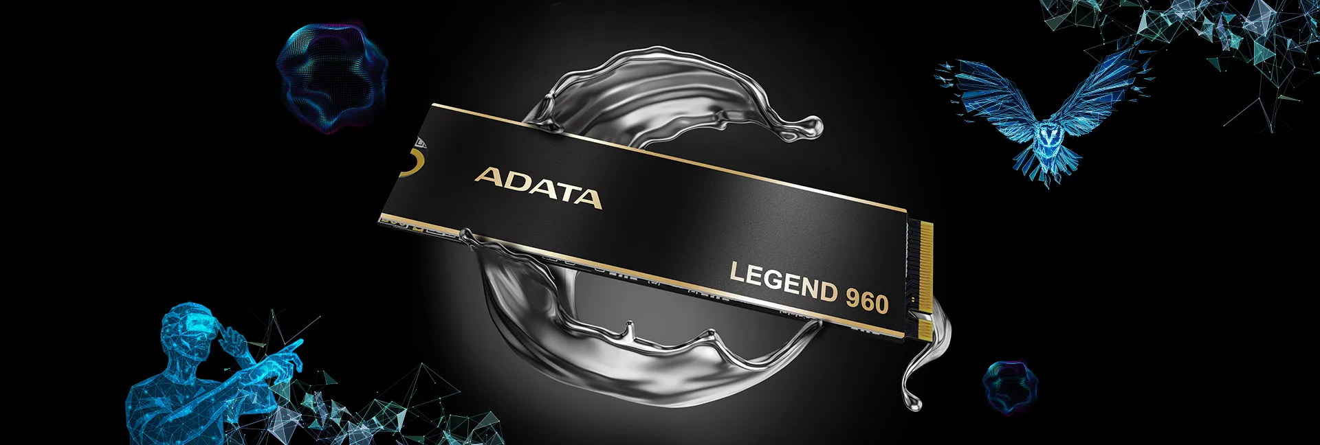 Adata Legend 960 1TB M.2 NVMe Gen4 Internal SSD overview 1